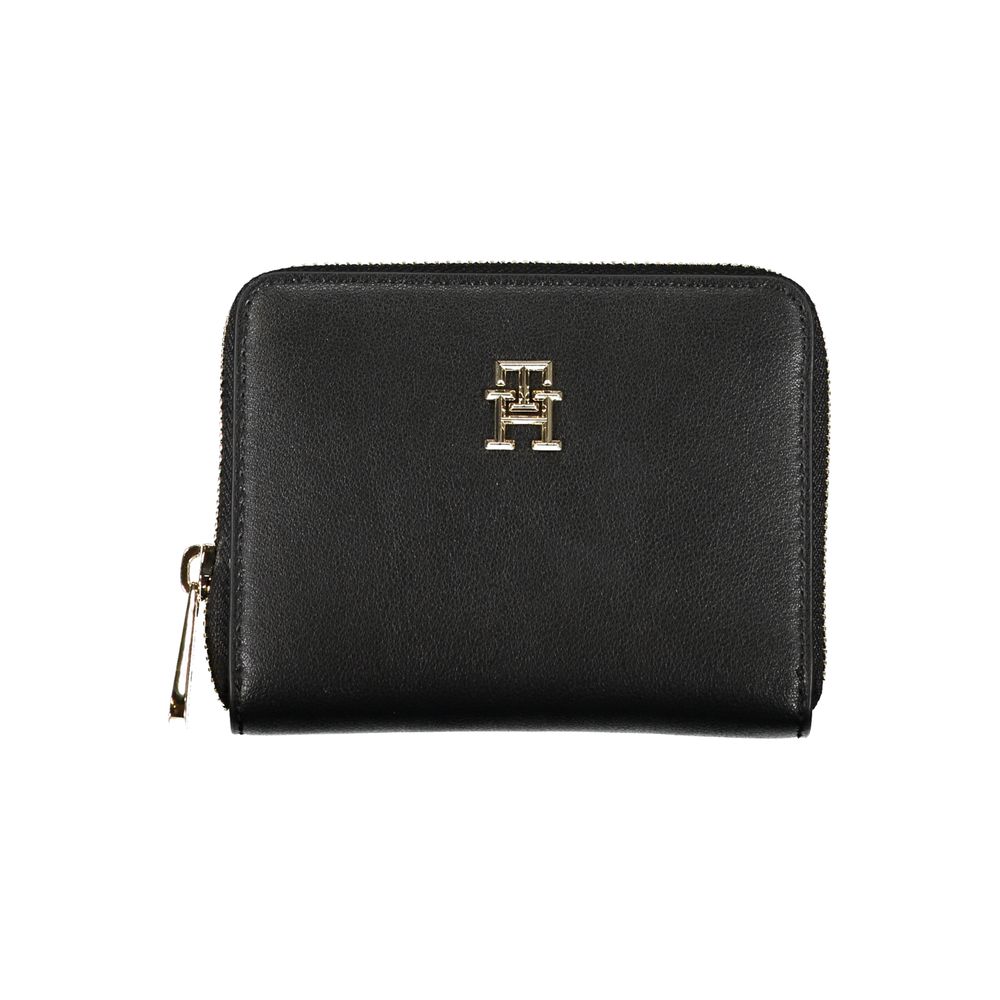 Tommy Hilfiger Zwarte Polyester Dames Portemonnee
