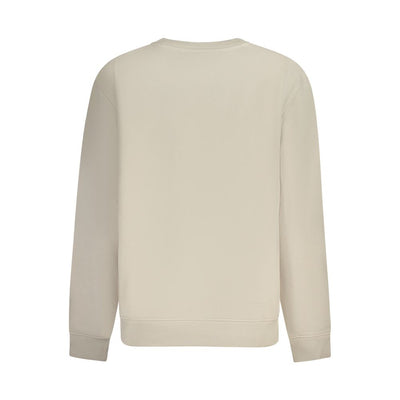 Pull femme en coton beige Calvin Klein