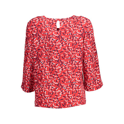 Gant Rode Viscose Dames Trui