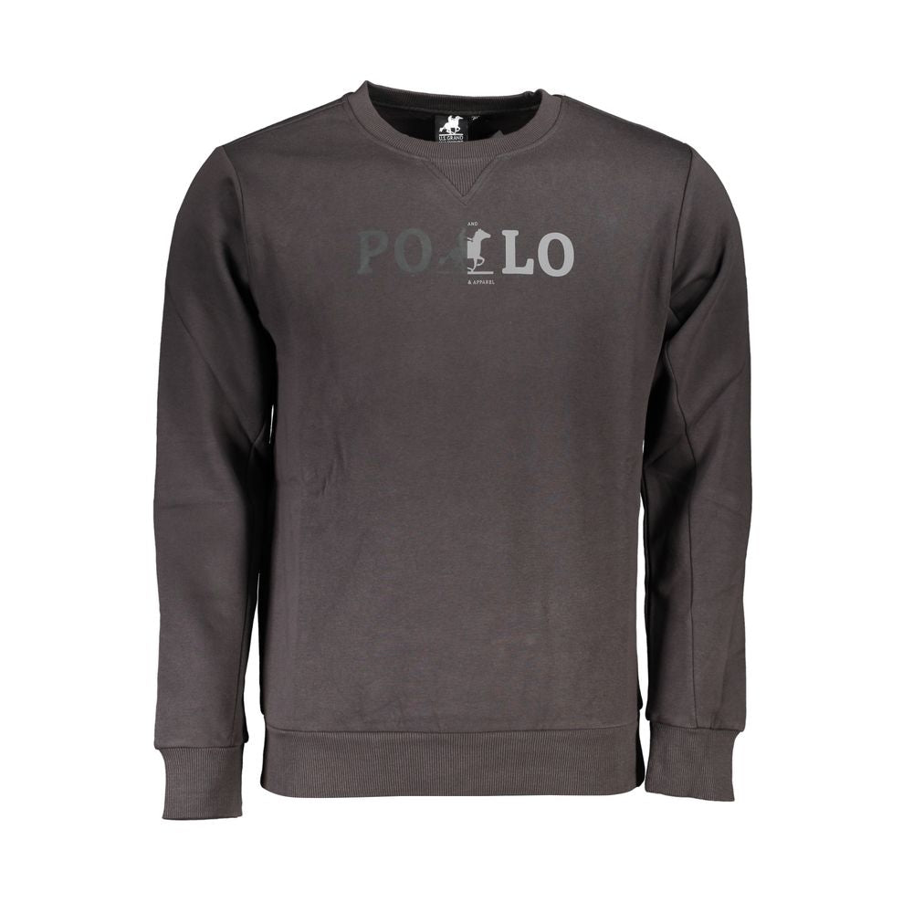 US Grand Polo Classic Crew Neck Fleece Sweatshirt in grijs