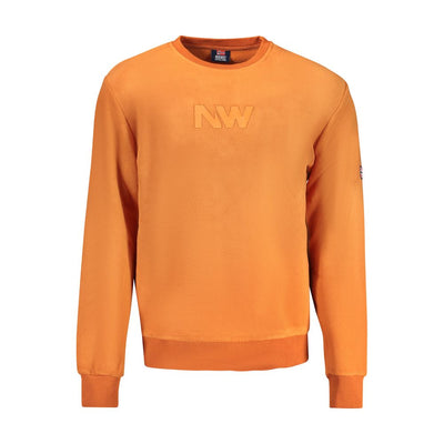 Pull homme en polyester marron Norvège 1963