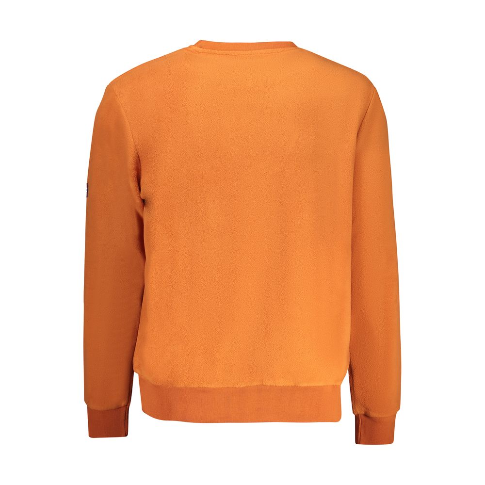 Pull homme en polyester marron Norvège 1963