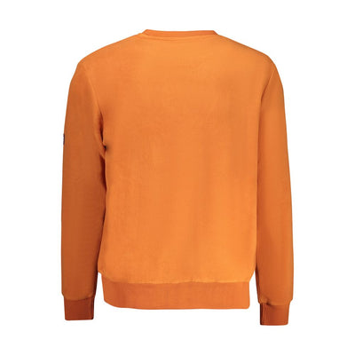 Pull homme en polyester marron Norvège 1963