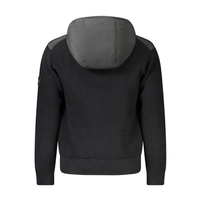 Veste en coton noir Hugo Boss pour homme