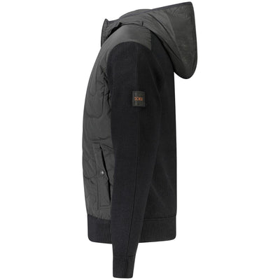 Veste en coton noir Hugo Boss pour homme