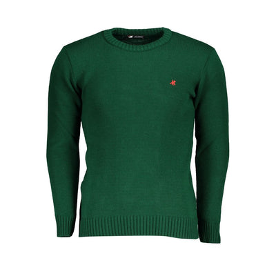 US Grand Polo Groene Stoffen Trui