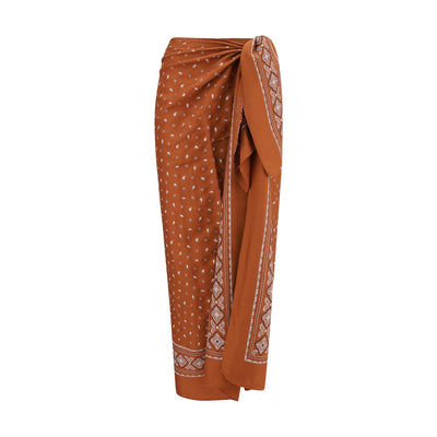 PINKO Bandana patroon pareo rok