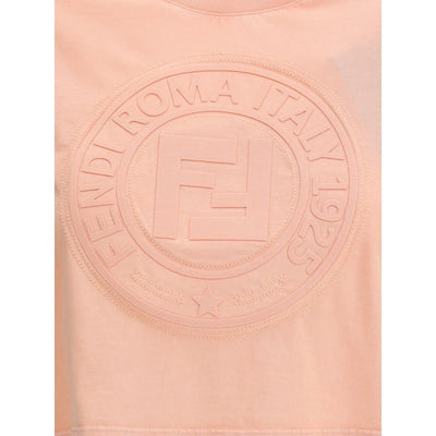 Fendi Cropped T-Shirt