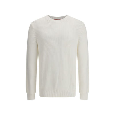 Brunello Cucinelli Pull demi-côtes anglaises
