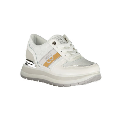 Laura Biagiotti Witte Polyester Dames Sneaker