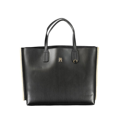 Tommy Hilfiger Zwarte Polyethyleen Handtas