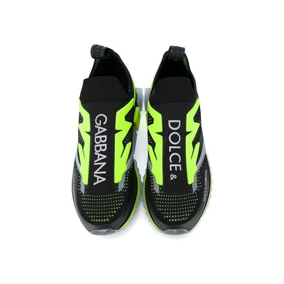 Dolce &amp; Gabbana zwarte polyester sneaker