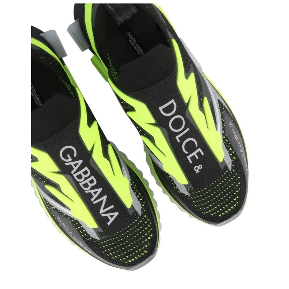 Dolce &amp; Gabbana zwarte polyester sneaker