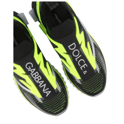 Dolce &amp; Gabbana zwarte polyester sneaker