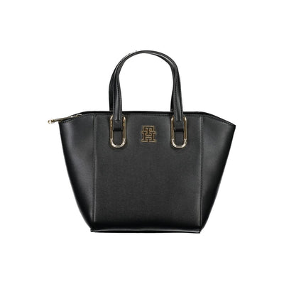 Tommy Hilfiger Zwarte Polyethyleen Handtas