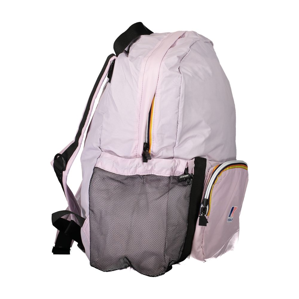 K-WAY Roze Polyamide Dames Rugzak