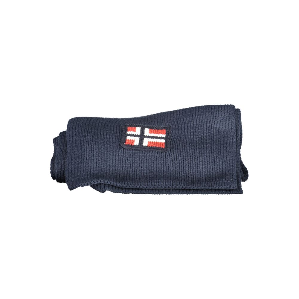 Noorwegen 1963 Blauwe Marabou Heren Sjaal
