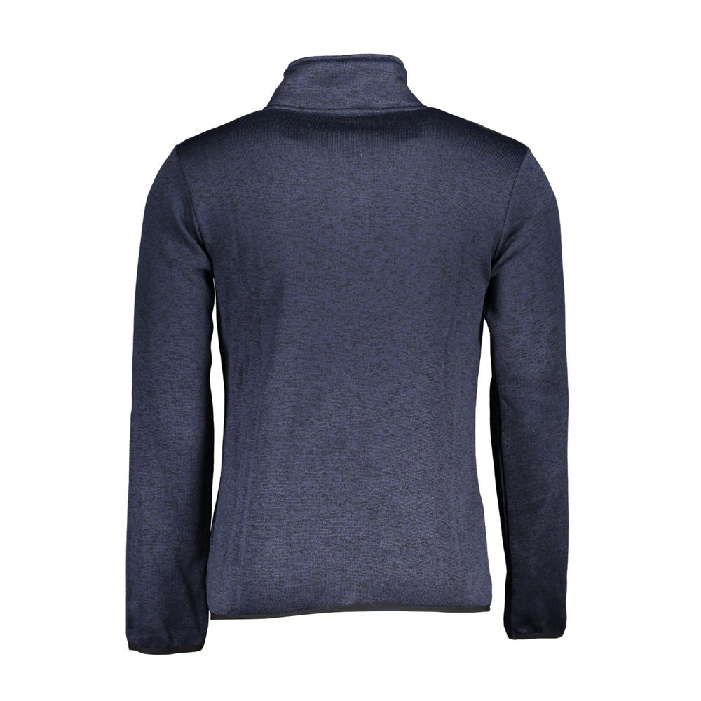 Noorwegen 1963 Strakke Sweatshirt met Lange Mouwen en Rits
