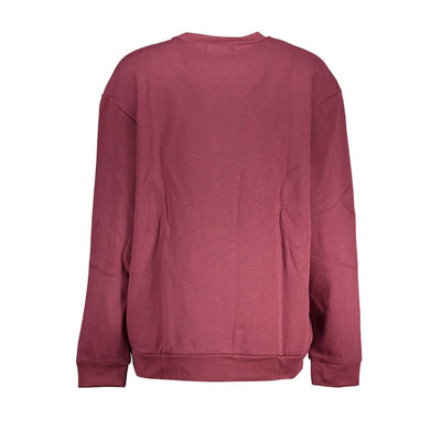 Sweat-shirt à col rond en polaire élégant Cavalli Class