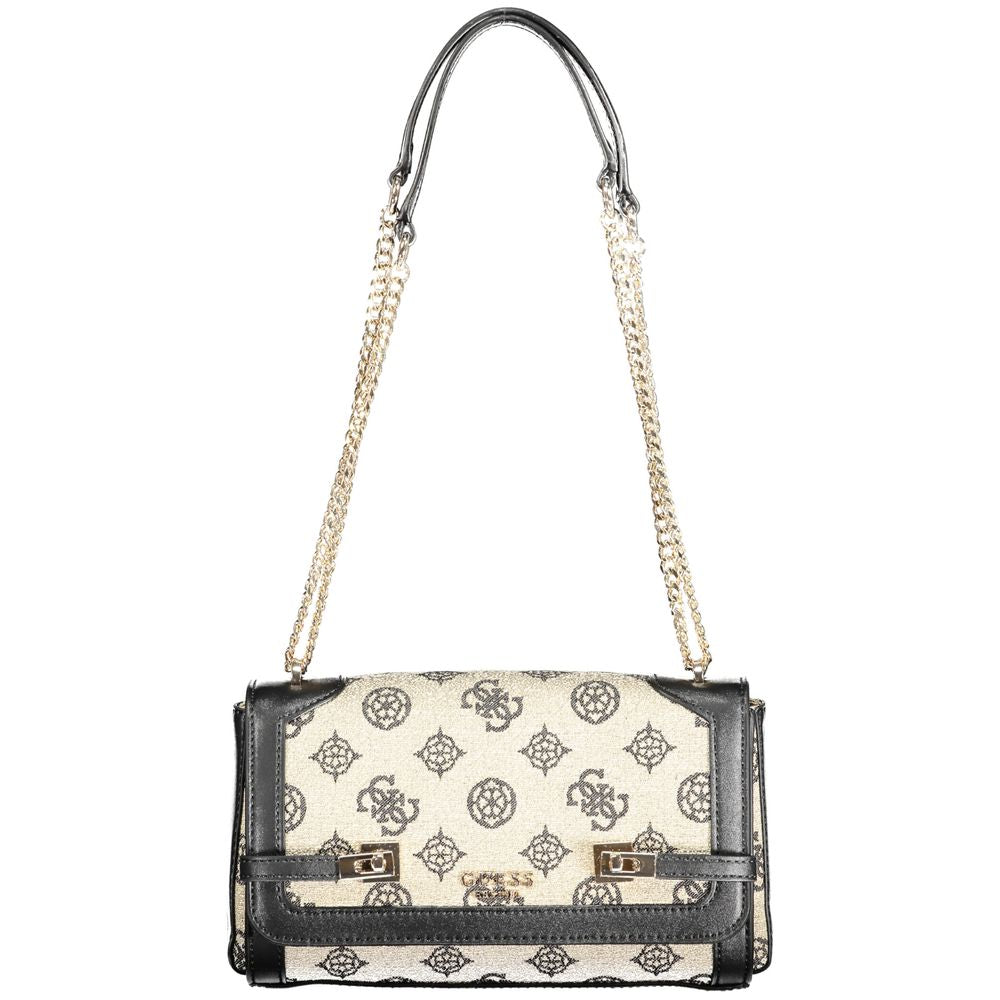 Guess Jeans Zwarte Katoenen Handtas