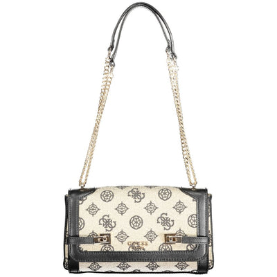 Guess Jeans Zwarte Katoenen Handtas