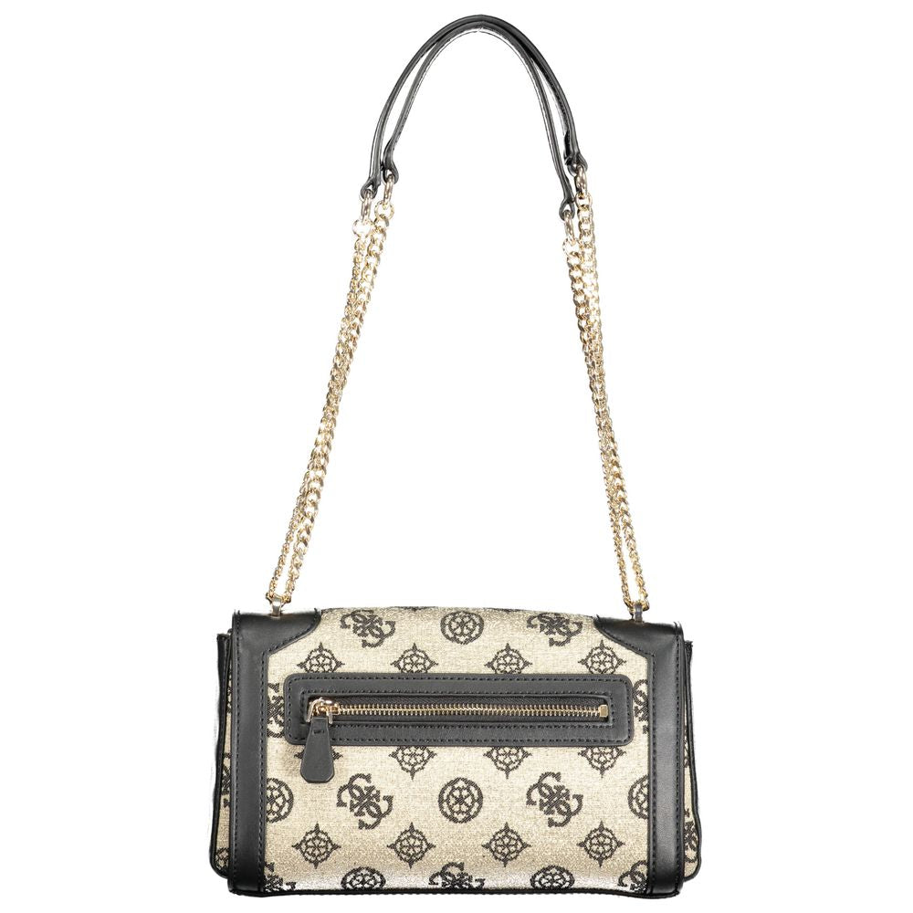 Guess Jeans Zwarte Katoenen Handtas