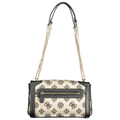 Guess Jeans Zwarte Katoenen Handtas