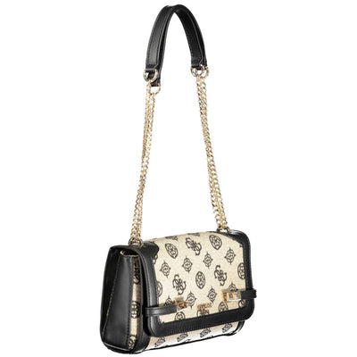 Guess Jeans Zwarte Katoenen Handtas
