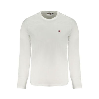 T-shirt en coton blanc Napapijri