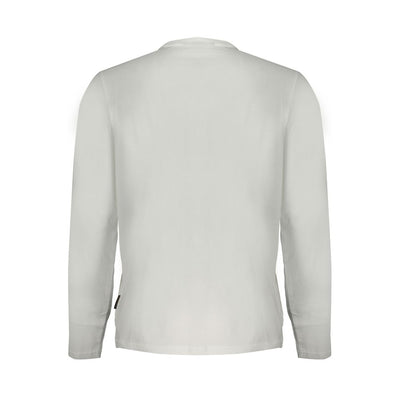 T-shirt en coton blanc Napapijri