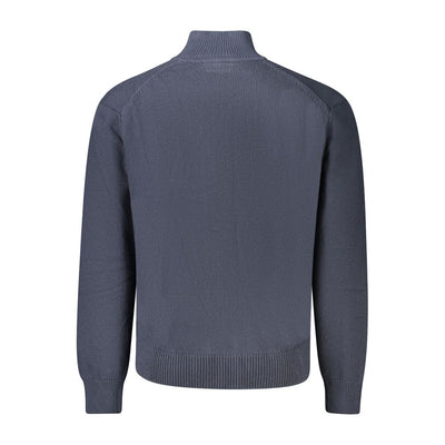 Pull Guess Jeans bleu en coton pour homme