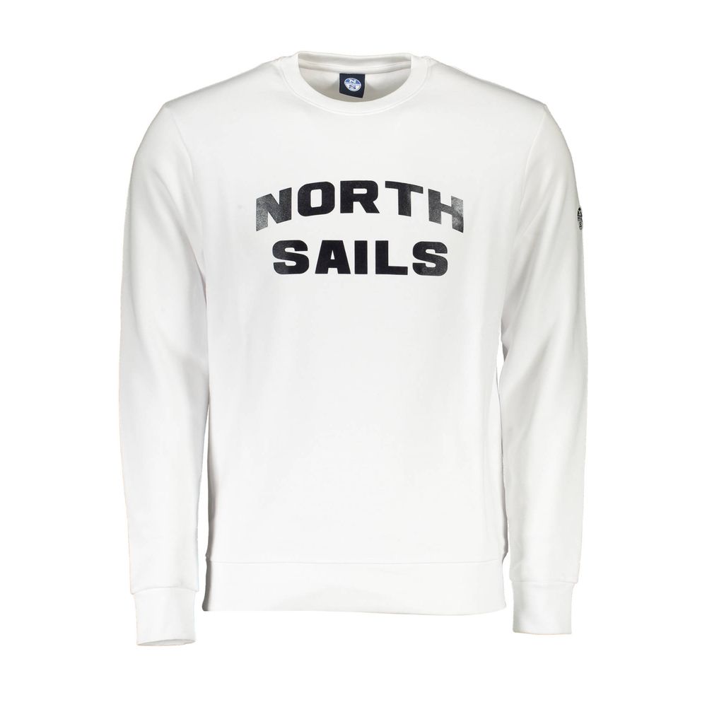 Pull en coton blanc North Sails pour homme