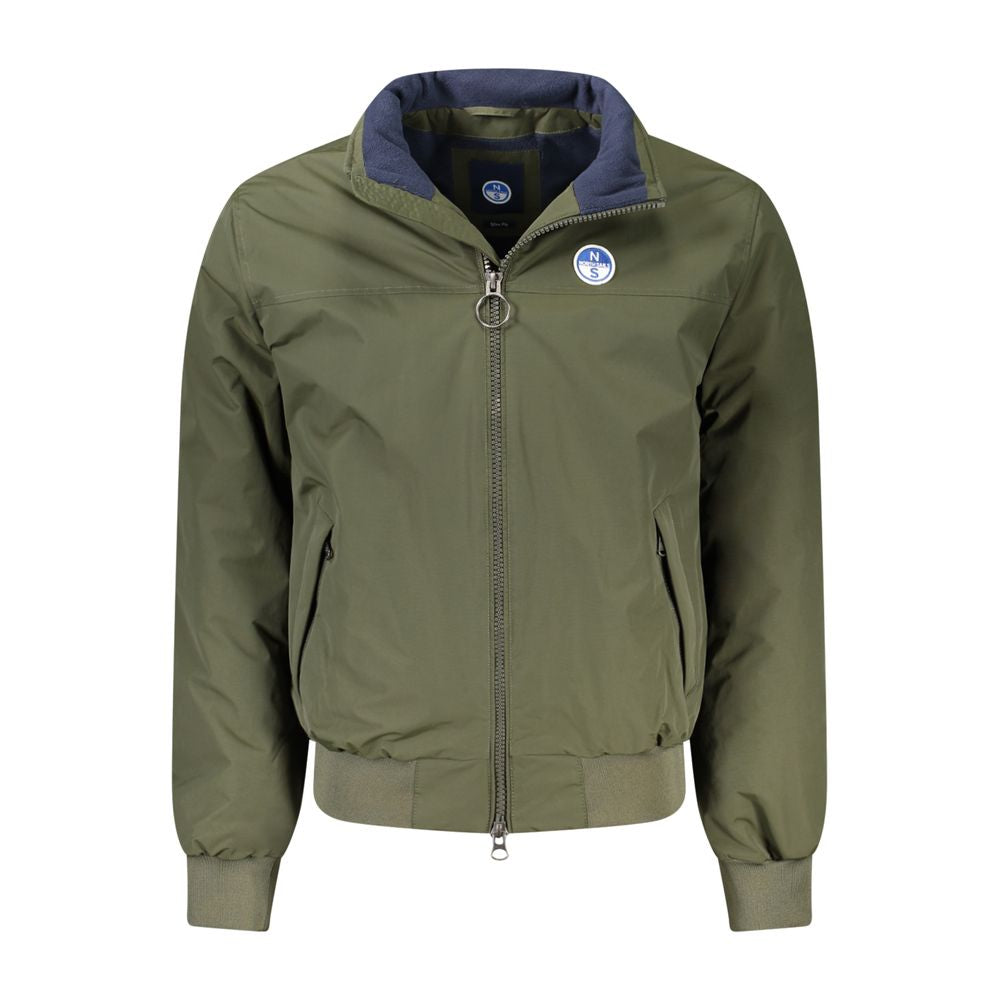 North Sails Green Polyamide Men's Jacket