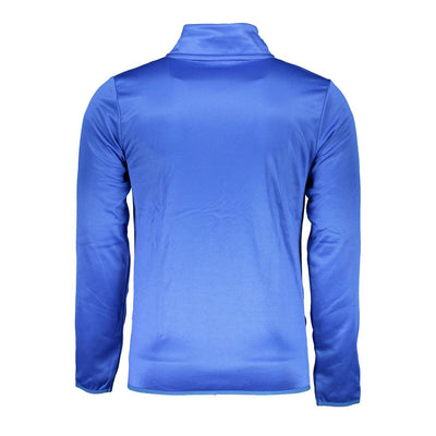 Pull bleu en polyester Norvège 1963