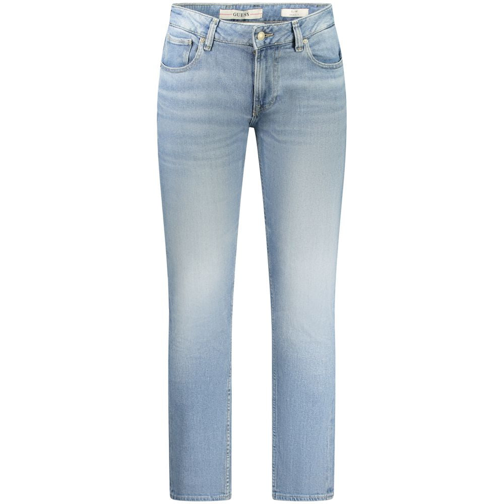 Guess Jeans Blauwe Katoenen Herenjeans