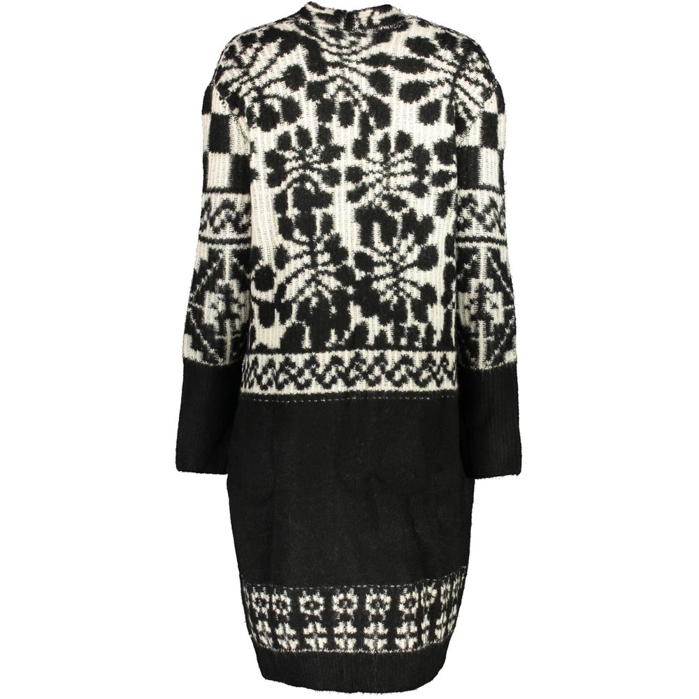 Desigual Chic jas met lange mouwen en contrasterende details
