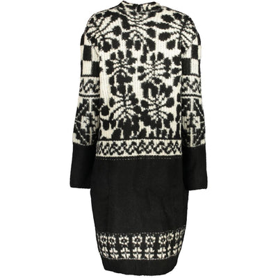 Desigual Chic jas met lange mouwen en contrasterende details
