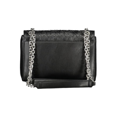 Calvin Klein Zwarte Polyester Handtas
