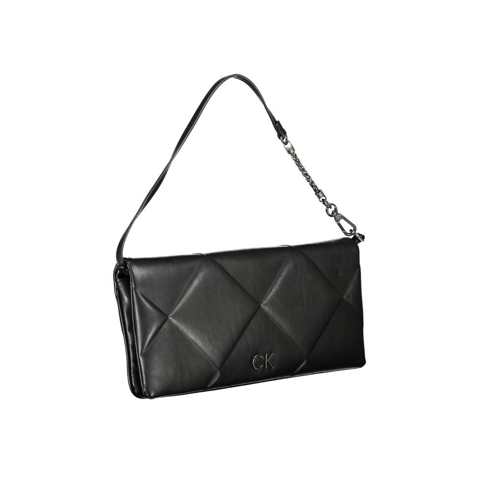 Calvin Klein Zwarte Polyester Handtas
