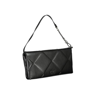 Calvin Klein Zwarte Polyester Handtas