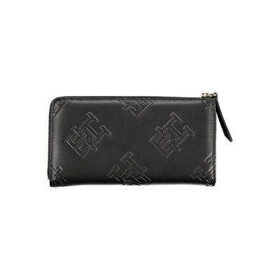 Tommy Hilfiger Zwarte Polyethyleen Dames Portemonnee