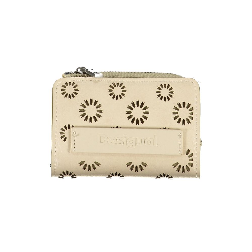 Desigual Beige Polyethyleen Portemonnee