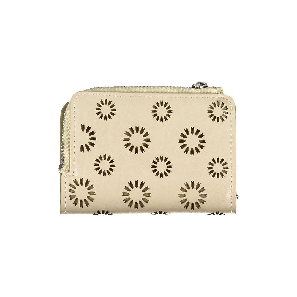 Desigual Beige Polyethyleen Portemonnee