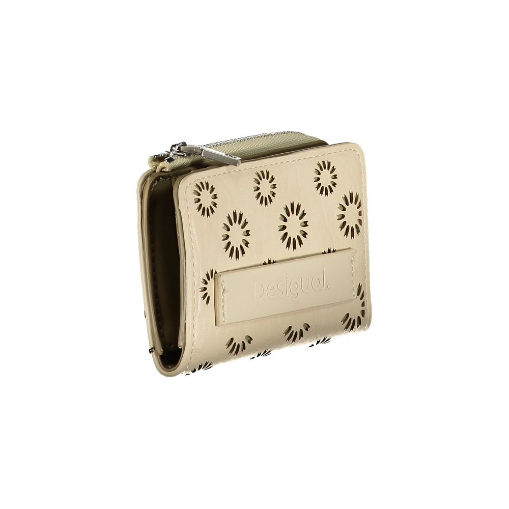 Desigual Beige Polyethyleen Portemonnee