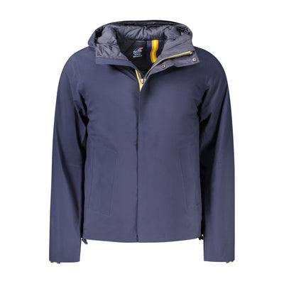 K-WAY Blauw Polyester Herenjack
