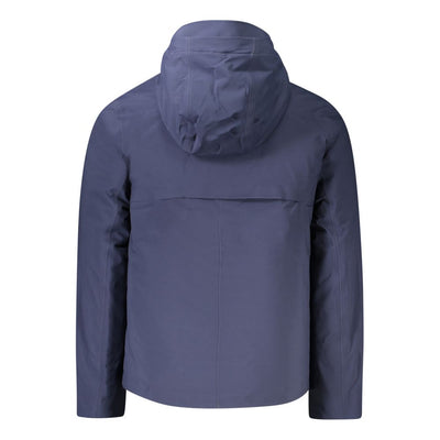 K-WAY Blauw Polyester Herenjack