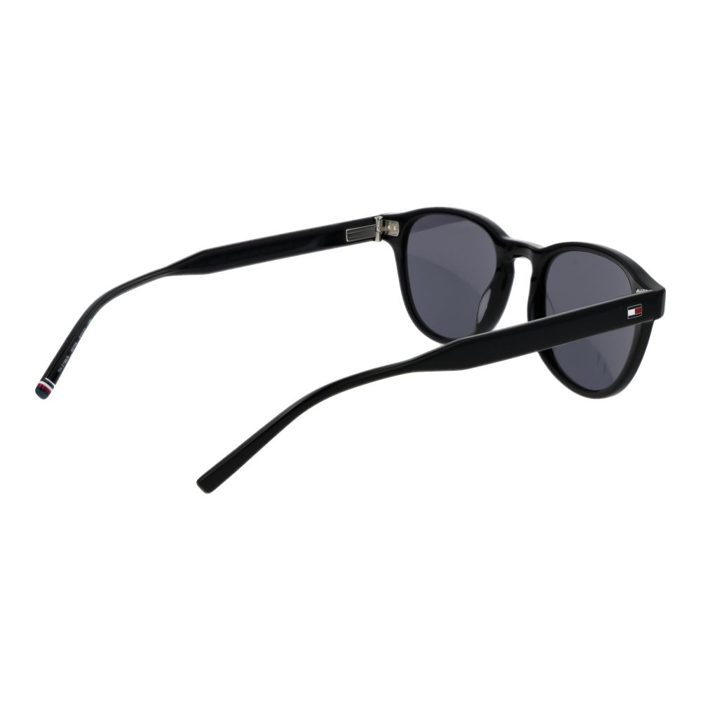 Lunettes de soleil noires Tommy Hilfiger pour homme