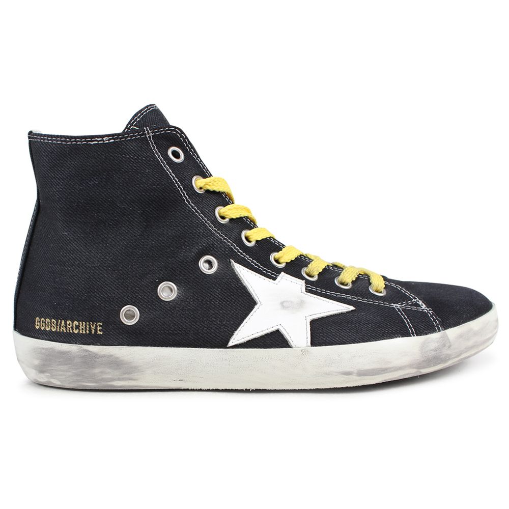 Golden Goose Zwarte Canvas Sneaker