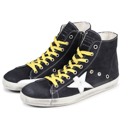 Golden Goose Zwarte Canvas Sneaker