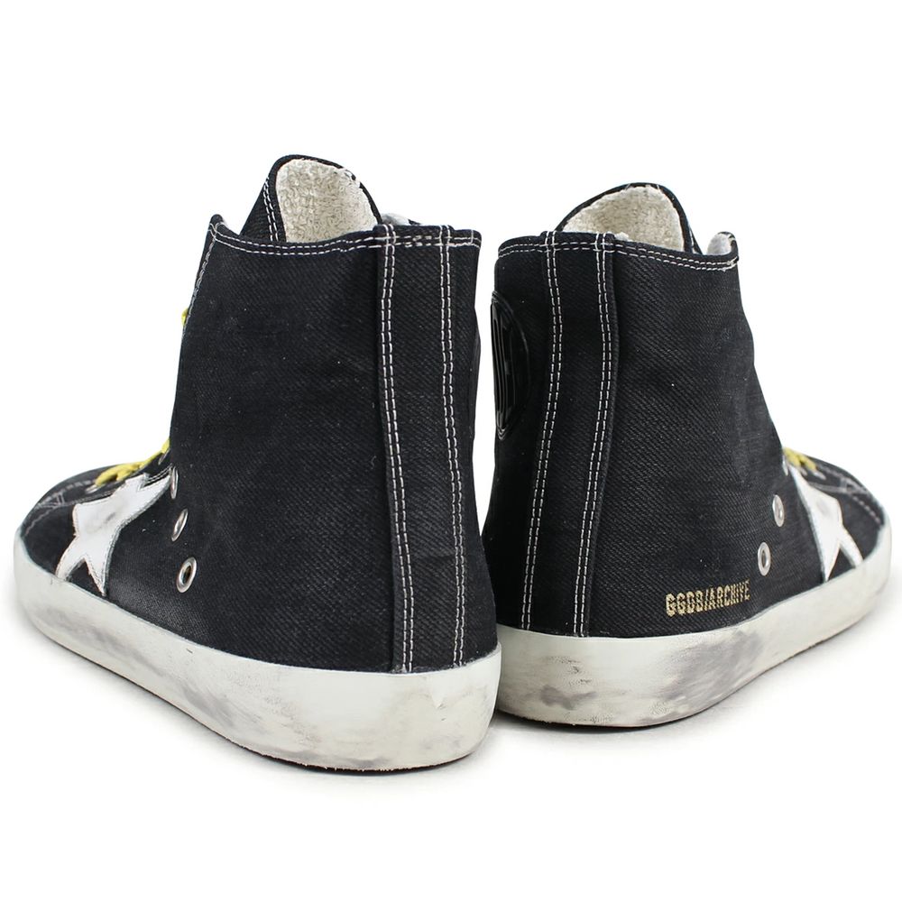 Golden Goose Zwarte Canvas Sneaker